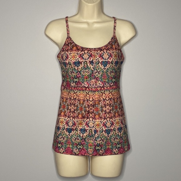 Grace Yoga‎ Geometric Print Tank Top - Picture 1 of 6